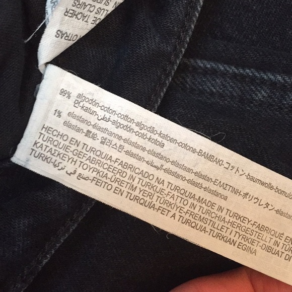 Zara Hi-rise Fray Hem Cuffed Ankle Jeans - Picture 12 of 13